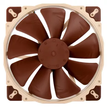 Ventilador de caja Noctua NF-A20 5V PWM, 200 mm, 5 V, PWM, 350–800 rpm, 146,9 m³/h, 18,1 dB, rodamiento SSO