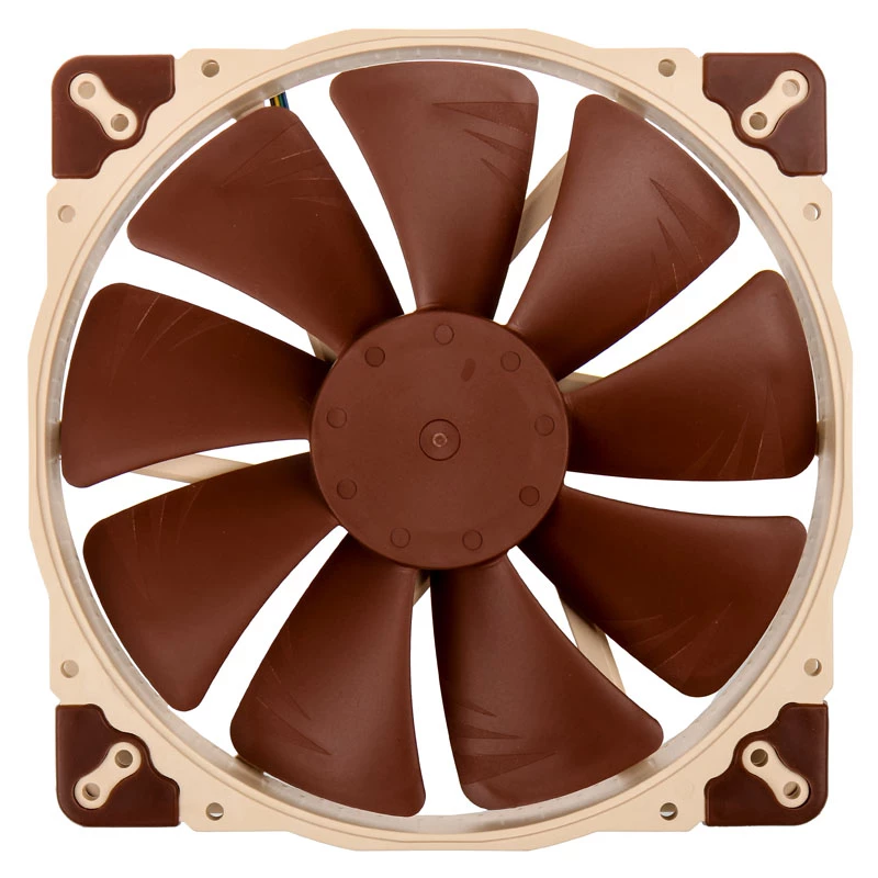 Ventilador de caja Noctua NF-A20 5V PWM, 200 mm, 5 V, PWM, 350–800 rpm, 146,9 m³/h, 18,1 dB, rodamiento SSO