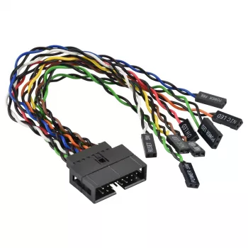 Supermicro CBL-0084L Cable divisor de panel frontal de 16 pines, 15 cm