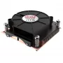 Disipador de aire Akasa AK-CC7401BP01 7,5 cm Negro Doble rodamiento a bolas