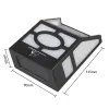 Lámpara solar de jardín MACLEAN MCE171 pack de 2 luminarias LED solares para exterior