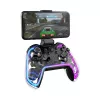 Mando de juegos White Shark GPW-8040 RGB inalámbrico Bluetooth, modelo PRAETORIAN