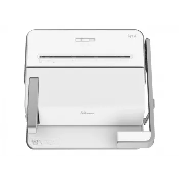 Encuadernadora multifunción 3 en 1 Fellowes Lyra, blanco/plata encuadernar, grapar y perforar en un solo aparato, para formato DIN A4/ - 1 ud. (5603101)