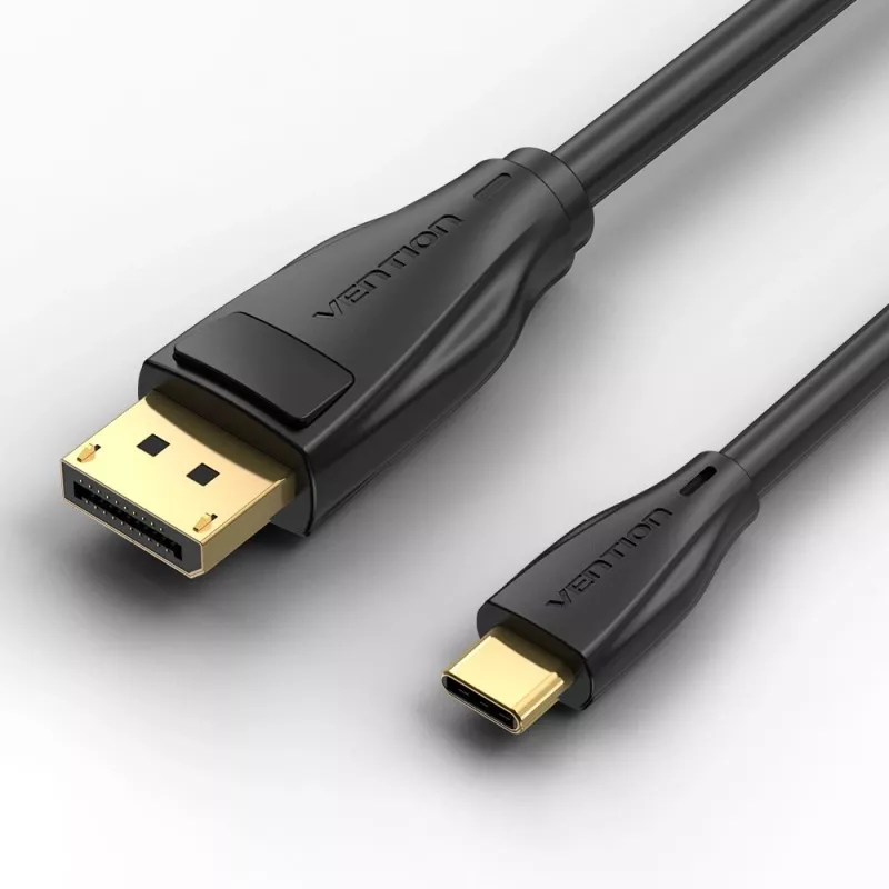 Cable Vention USB-C a DisplayPort 8K 2 m, USB Type-C a DP, negro