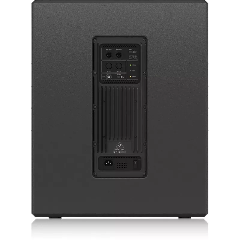 Behringer DR18SUB subwoofer negro subwoofer activo 800 W