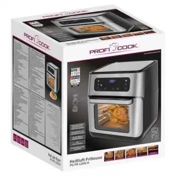 Freidora de aire bajo en grasa ProfiCook PC-FR 1200 H
