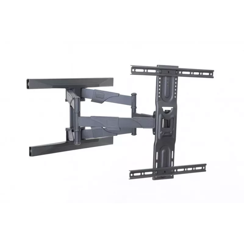 Soporte de pared para TV ART para LCD/LED 40–75 pulgadas hasta 45 kg, inclinable y orientable, altura 52–380 mm, máx. VESA 600x400