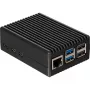 Joy-IT RB-AlucaseP5-08 carcasa SBC compatible con placas de desarrollo Raspberry Pi incluida (RB-AlucaseP5-08)
