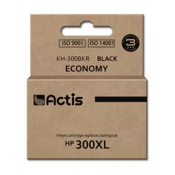 Tinta Actis KH-300BKR (sustituto de HP 300XL CC641EE; estándar; 15 ml; negro)