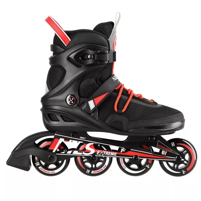Patines - NILS eXtreme NA14124, negro, talla 44