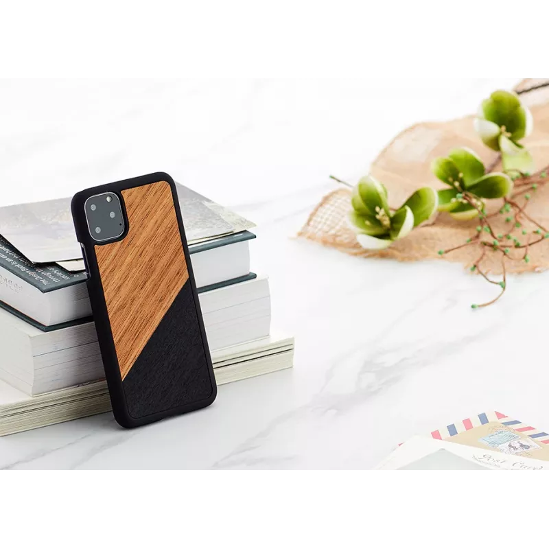 Funda para smartphone man and wood para iPhone 11 Pro Max — Western negro
