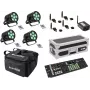Set de iluminación portátil a batería EUROLITE AKKU Mobile 20000668, kit de focos LED recargables