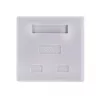 Alantec GN011 toma de red Cat6 blanca