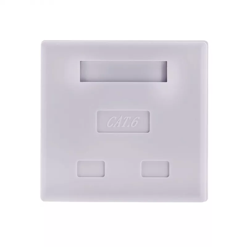 Alantec GN011 toma de red Cat6 blanca