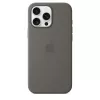 Silicone Case con MagSafe para iPhone 16 Pro Max - gris piedra