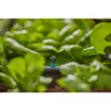 Gotero de riego Gardena 13318-20 montaje en línea final plástico negro