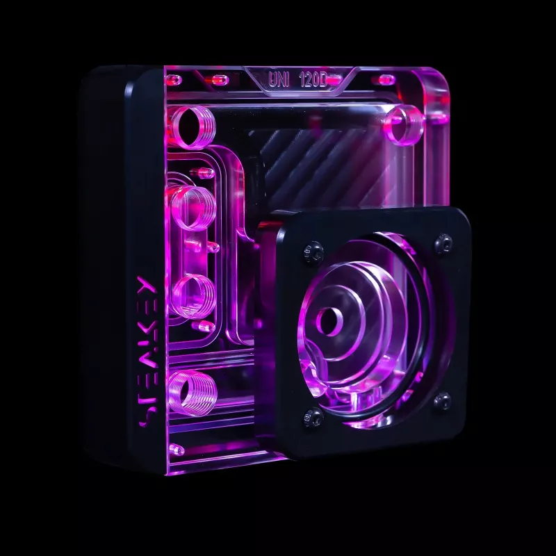 Stealkey Customs SK-UNI 120D Distroplate D-RGB – edición negra