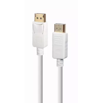 Cable DisplayPort Gembird CC-DP2-6-W – DisplayPort a DisplayPort, 1,8 m, blanco