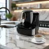 Okka Elite, cafetera moka negra/cobre, modelo 2025