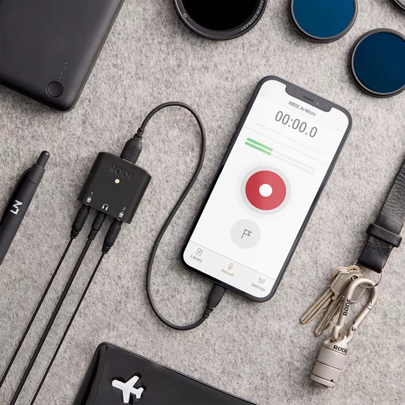 Cable RØDE SC21 0,3 m Lightning a USB-C 6 g