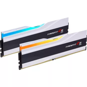 G.Skill Trident Z5 RGB - DDR5 - kit - 48 GB: 2 x 24 GB - DIMM 288-PIN - 8200 MHz / PC5-65600 - CL40 - 1.35 V - sin búfer - On-Die-ECC - blanco mate (F5-8200J4052F24GX2-TZ5RW)