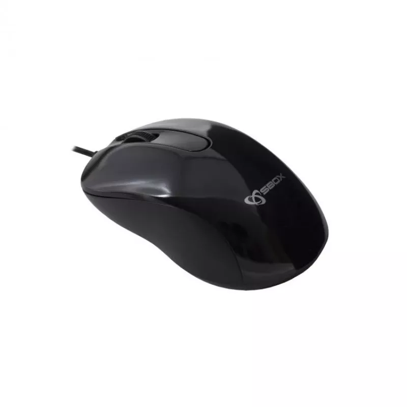Sbox M-901 ratón óptico negro