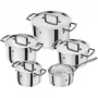 Set de ollas Zwilling BELLASERA 5 piezas, acero inoxidable 18/10 (71160-005-0)