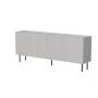 Cómoda Cama Meble LUCCA 4D — 200 x 40 x 80 cm, cashmere, aglomerado
