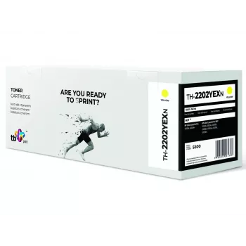 Tóner para HP Color LaserJet Pro 4202 W2200X TH-2200YEXN 100 % nuevo amarillo