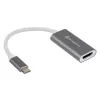 Adaptador SILVERSTONE USB 3.1 Type-C a HDMI 2.0b SST-EP07C-E, adaptador de salida de vídeo