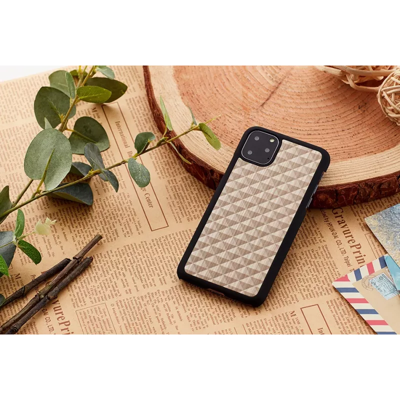 Funda de smartphone man and wood iPhone 11 Pro Armor negro – carcasa rígida protectora, amortiguadora de impactos