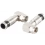 Conector acodado de compresión ShiverPeaks 85031-A para cable de 7,2 mm
