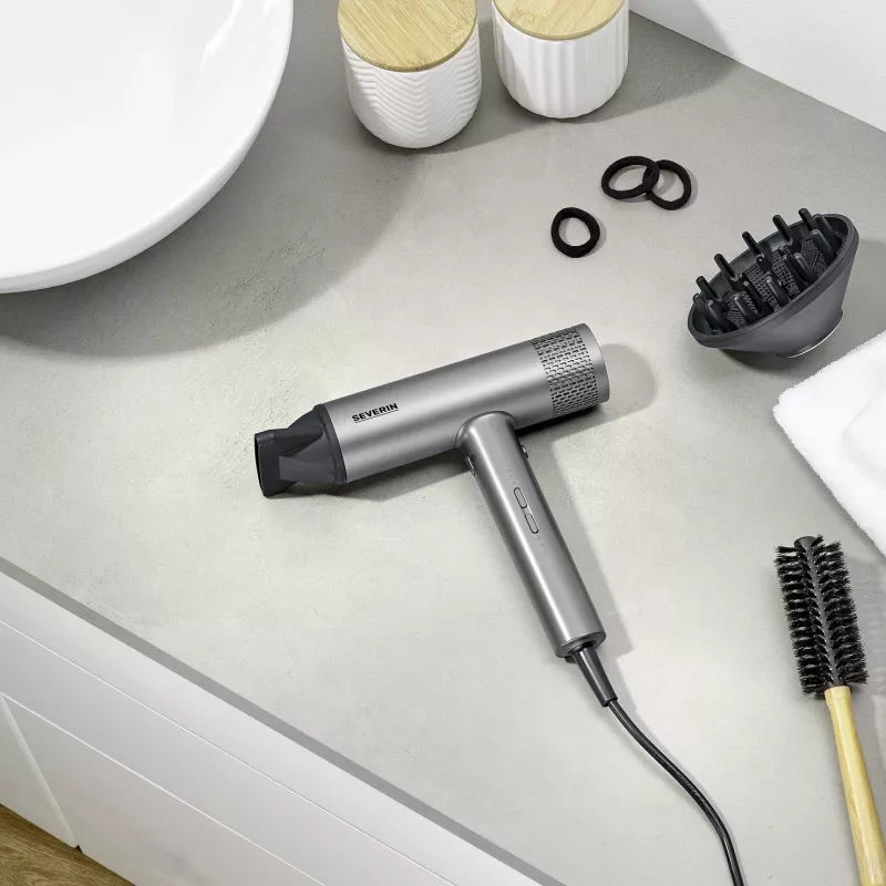 Secador de pelo Severin HT 0169 2000 W antracita