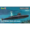 Maqueta de barco de plástico REVELL S.S.B. Abraham Lincoln escala 1/253 kit