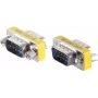 Cambiador de género ShiverPeaks 78253 — adaptador con 2 conectores SUB-D de 9 pines
