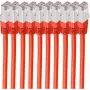 Cable de red shiverpeaks BS75711-H0.25R-SET10 rojo 0,25 m Cat6 S/FTP (S-STP)