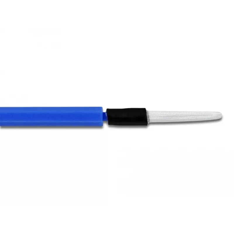 Delock 86780 bastoncillos de limpieza para fibra óptica, 10 cm, azul, paquete de 5