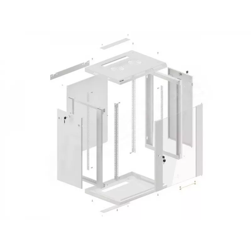 Armario de pared Lanberg WF01-6415-10S
