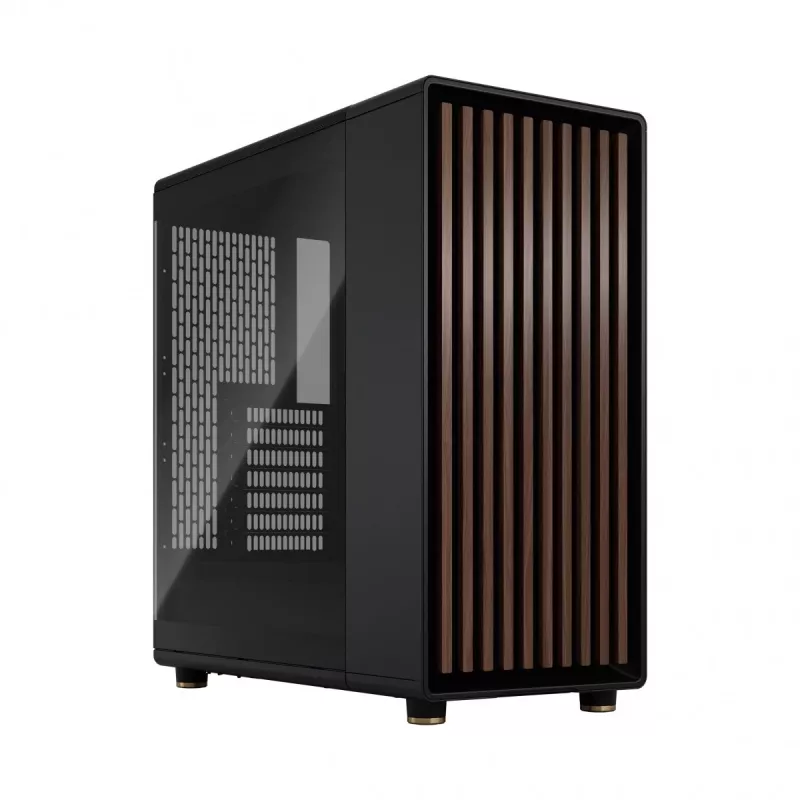 Caja de PC Fractal Design North torre midi negra