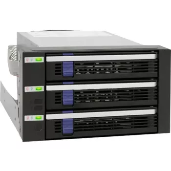 Embellecedor de bahía de unidad Icy Dock MB153SP-B Negro