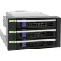 Embellecedor de bahía de unidad Icy Dock MB153SP-B Negro