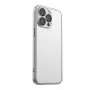 Funda protectora Joyroom JR-15Q2 gris mate para iPhone 15 Pro, funda protectora fina con aberturas precisas