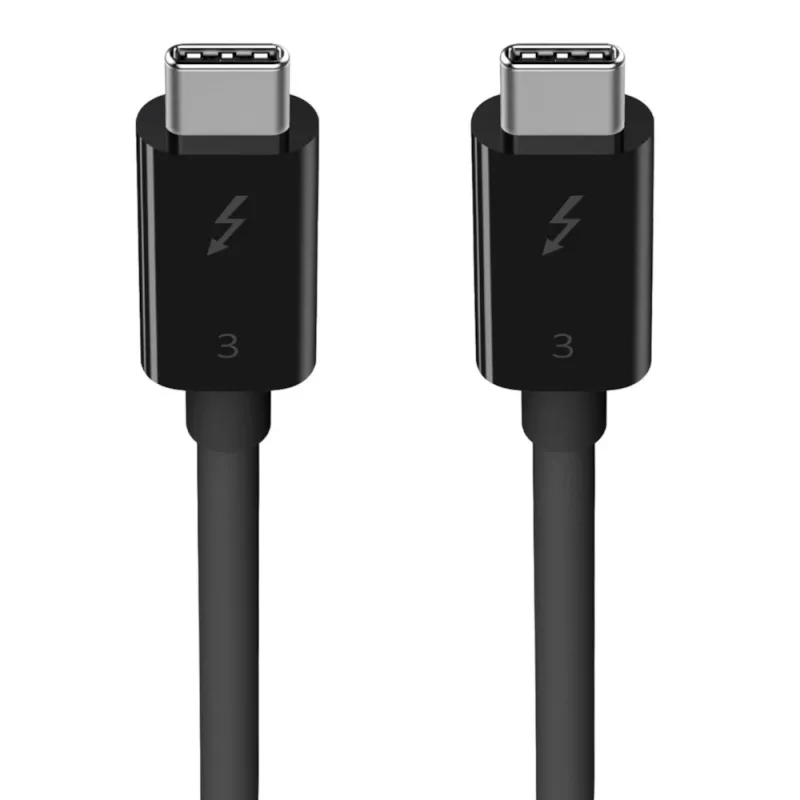 Cable USB-C a USB-C Belkin F2CD084bt0.8MBK 0,8 m 40 Gbit/s negro