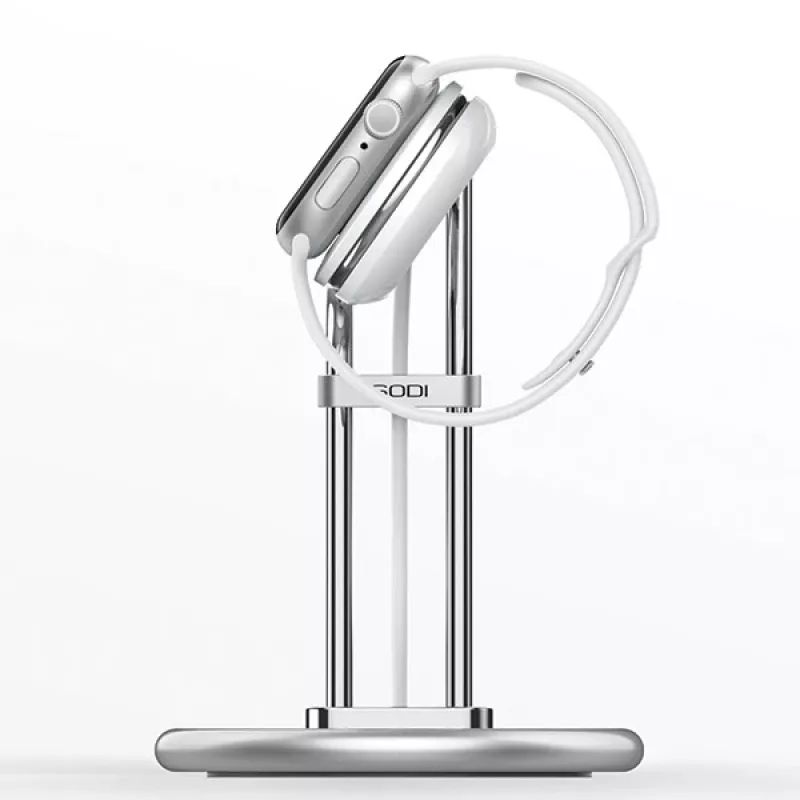 Soporte de carga para Apple Watch SAW-300 inductivo plata