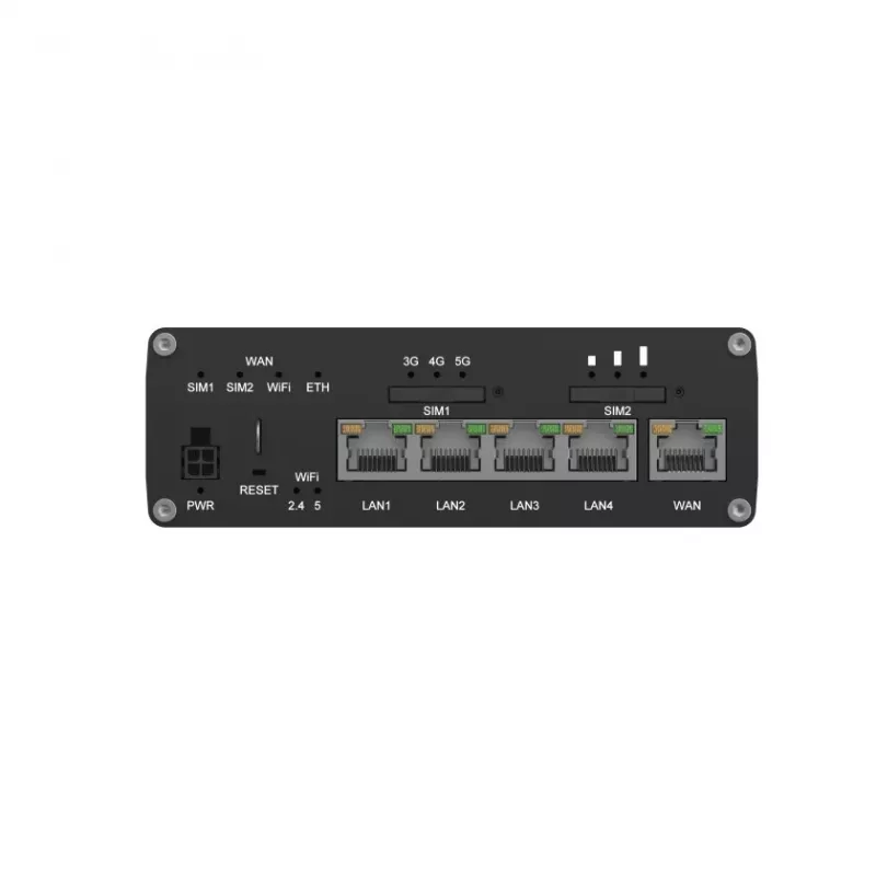Router inalámbrico Teltonika RUTC50 Gigabit Ethernet Dual-Band (2,4 GHz / 5 GHz) 5G negro