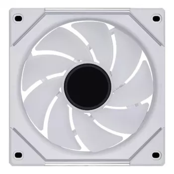 Ventilador Lian Li UNI FAN SL-INF Wireless ARGB PWM de 120 mm — blanco, sistema de ventiladores modular magnético