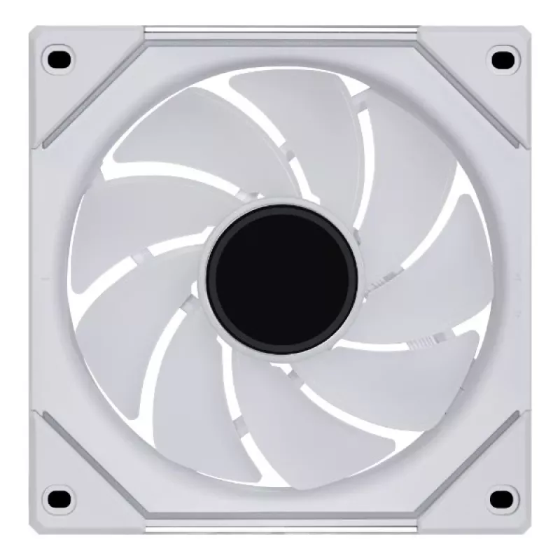 Ventilador Lian Li UNI FAN SL-INF Wireless ARGB PWM de 120 mm — blanco, sistema de ventiladores modular magnético
