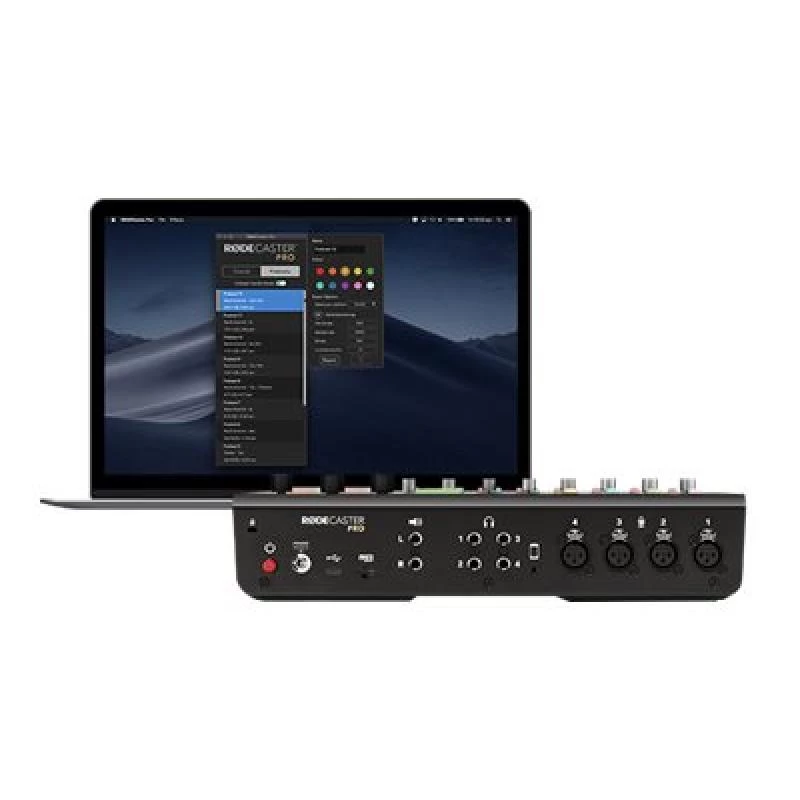 Estación de producción RØDE RodeCaster Pro para streaming, podcasts (400405010)