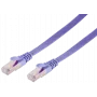 Cable de red ShiverPeaks BS75512-SLV violeta 2 m Cat7 U/FTP STP