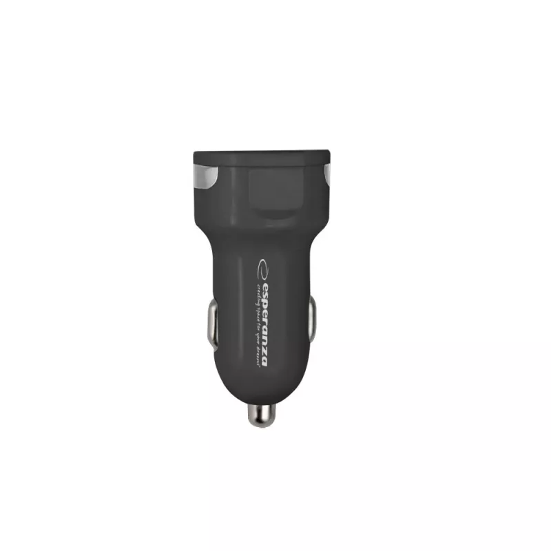 Esperanza EZ110 (EZC110K) cargador de coche, 36 W, 2x USB-A de 18 W, negro